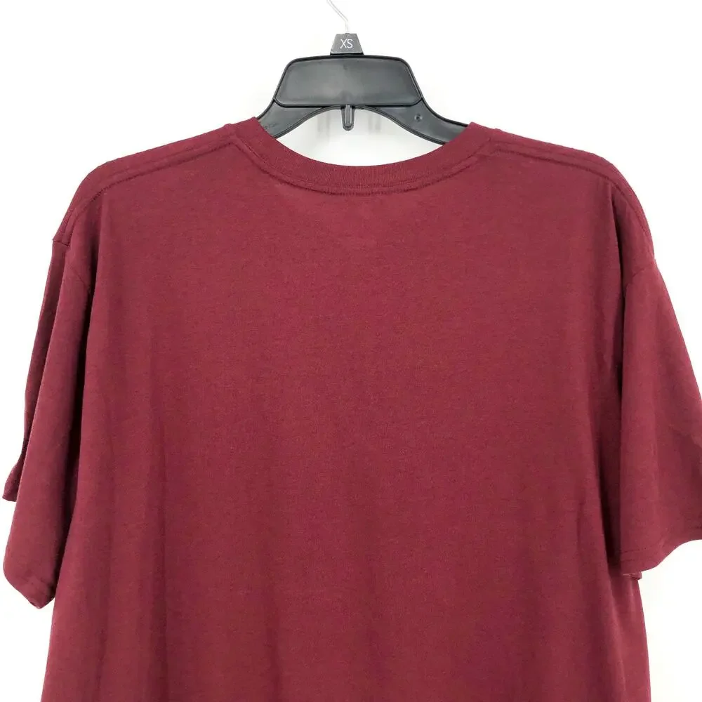 TAGS CHAMPION Men's Texas State Bobcats Primary Jersey T-Shirt 2XL Maroon NWT - Picture 5 of 8